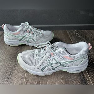 Asics Gel-Venture 8 Running Jogging Sneakers Women's Size 7.5 Gray EUC